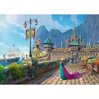 delione 3 - Schmidt Spiele Thomas Kinkade Studios Disney Celebration in Arendelle, 1000 det. - 2 nuotrauka