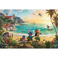 puzzle vaikiska - Schmidt Spiele Thomas Kinkade Studios Disney Lilo & Stitch 56557, 200 det. - 2 nuotrauka