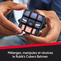 rubiko - SPIN MASTER Rubiko kubas 3x3 - Betmenas (6071038) - 8 nuotrauka