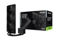 asrock 27 - ASRock Challenger Pure 360 Processor Liquid cooling kit 12 cm Black - 9 nuotrauka