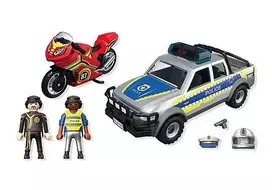 pikapau - PLAYMOBIL CITY ACTION Policijos pikapo gaudynės, 71875 - 3 nuotrauka