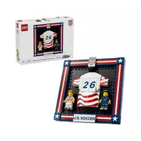 lego konstruktoris - LEGO Editions 2026 m. JAV futbolo rinktinės marškinėliai 43033 - 2 nuotrauka
