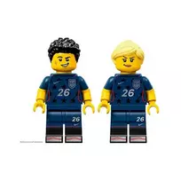 lego konstruktoris - LEGO Editions 2026 m. JAV futbolo rinktinės marškinėliai 43033 - 6 nuotrauka