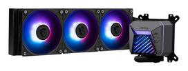 pc argb - MSI MAG Coreliquid A15 240 120mm Liquid Cooler Black - 2 nuotrauka