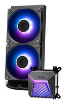 pc argb - MSI MAG Coreliquid A15 240 120mm Liquid Cooler Black - 3 nuotrauka