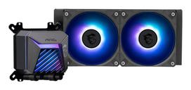 pc argb - MSI MAG Coreliquid A15 240 120mm Liquid Cooler Black - 6 nuotrauka