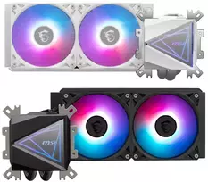 cpu argb cooler - MSI MAG CoreLiquid I240 Juodas (Black) Procesoriaus Aušintuvas - 3 nuotrauka