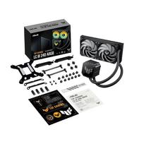 asus ausintuvas - ASUS TUF GAMING LC III 240 ARGB Procesorius Viskas viename skystinis aušintuvas 12 cm Juodas (Black) - 7 nuotrauka