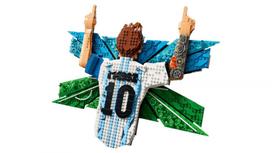 lego konstruktoris - Lego Editions Lionel Messi – šventimas 43018 - 8 nuotrauka