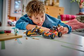 ninjago - Lego Ninjago Kai ir Cole kombinuotosios transporto priemonės 71864 - 3 nuotrauka