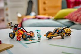ninjago - Lego Ninjago Kai ir Cole kombinuotosios transporto priemonės 71864 - 5 nuotrauka