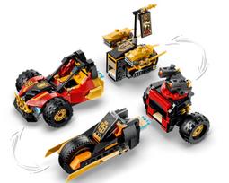 ninjago - Lego Ninjago Kai ir Cole kombinuotosios transporto priemonės 71864 - 6 nuotrauka
