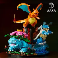 charizard - LEGO Pokémon Vinozauras, Čarizardas ir Blastisas 72153 - 5 nuotrauka