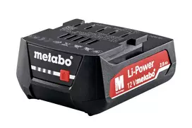 akumuliatorius 12v 12 ah - Akumuliatorius 12V 2,0 Ah Li-ion, Metabo - 2 nuotrauka
