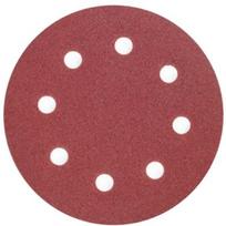 180mm slifavimo popierius - Švitrinis popierius apvalus Dedra DED77645, 180mm GR150 5vnt. - 2 nuotrauka