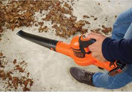 senukai akumuliatoriai - Akumuliatorinis lapų pūstuvas Black & Decker POWERCOMMAND GWC1820PCB-XJ; 18 V (be akumuliatoriaus ir pakrovėjo) - 4 nuotrauka