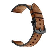 samsung galaxy watch 4 40mm - Tech-Protect odinis dirželis Samsung Galaxy Watch 4/5/5 Pro/6/7/FE, rudas (Brown) - 5 nuotrauka