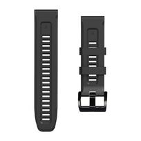 garmin fenix 6 pro - Tech-Protect watch strap IconBand Garmin fenix 3/5X/3HR/5X Plus/6X/6X Pro/7X, black | 9589046921568 - 3 nuotrauka