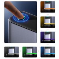 usb c 65w ikroviklis - Joyroom JR-TCM02 daugiaportis GaN įkroviklis 65W EU 4x USB-C, 2x USB-A - Juodas (Black) - 2 nuotrauka