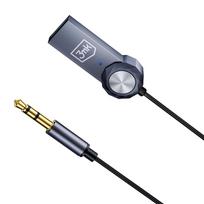 auda auda - 3MK Audio Bluetooth Adapteris 3.5mm 2in1 Juodas (Black) - 8 nuotrauka