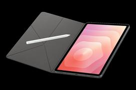 samsung galax* - Dėklas Samsung Galaxy Tab S11 2025, knygutė, Black - 8 nuotrauka