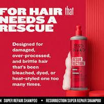 tigi bed head resurrection -  TIGI BED HEAD atkuriamasis šampūnas silpniems plaukams RESURRECTION, 400 ml - 2 nuotrauka