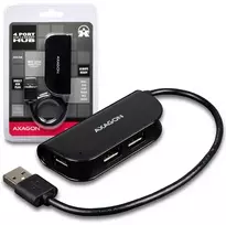 usb hub 20 - AXAGON HUE-X4B - 2 nuotrauka