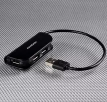 usb hub 20 - AXAGON HUE-X4B - 5 nuotrauka