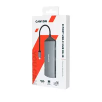 usb c hub hdmi - CANYON 8 in 1 hub, with 1*HDMI,1*Gigabit Ethernet,1*USB C female:PD3.0 support max60W,1*USB C male : - 3 nuotrauka