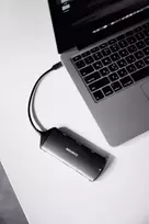 usb c hub hdmi - CANYON 8 in 1 hub, with 1*HDMI,1*Gigabit Ethernet,1*USB C female:PD3.0 support max60W,1*USB C male : - 4 nuotrauka