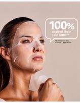 kolagenas hialuronas - Veido ir kaklo kaukė su kolagenu ir hialuronu Iroha Cotton Face 30 ml - 5 nuotrauka