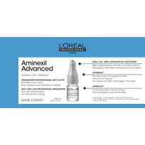 nuo plauku slinkimo serumas - Ampulės nuo plaukų slinkimo L'Oreal Professionnel Serie Expert Aminexil Advanced 10x6 ml - 5 nuotrauka