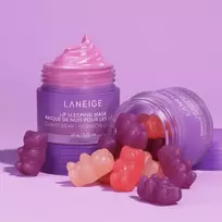 lip sleep - Laneige Lip Sleeping Mask Gummy Bear naktinė lūpų kaukė, 20 g - 4 nuotrauka