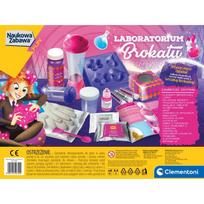 eksperimentu rinkinis - Clementoni Glitter Laboratory blizgučių laboratorija 50700, rožinė (Pink) - 4 nuotrauka