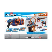ginklai lt - Zuru X-Shot Insanity Manic, Mėlyna (Blue) - 7 nuotrauka