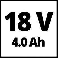 zoliapjoviu - Einhell GE-CM 18/33 Li (1x4,0Ah) - 2 nuotrauka