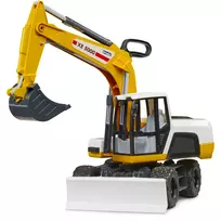 excavatore - Sunkioji technika Bruder Mobile Excavator 03411, raudona - 2 nuotrauka