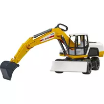 excavatore - Sunkioji technika Bruder Mobile Excavator 03411, raudona - 3 nuotrauka