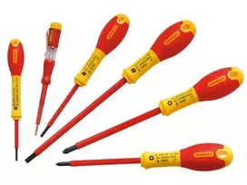 elektriko rinkinys - Stanley 065443 FatMax atsuktuvų rinkinys izoliuotas (6 dalys), įvairiaspalvis - 2 nuotrauka