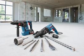 plyteles 40 x - Kaltas plytelių nuėmimui Bosch; SDS-plus; 260 mm - 3 nuotrauka