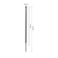 graztas 400mm - Grąžtas betonui Bosch SDS-plus-7X; 20x400x450 mm - 6 nuotrauka