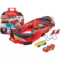 trasa lenktyniu - Carrera Speed Arena Disney Pixar Cars, raudona (Red) - 3 nuotrauka
