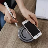 usb c hub 7in1 - CANYON DS-7 Multiport Docking Station with 5 port, with wireless charger 10W, 2*Type C 1*HDMI 1*VGA  - 3 nuotrauka