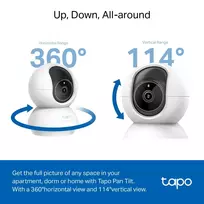 ipasi - TP-Link Tapo C230 5MP Wi-Fi (Balta/White) - 6 nuotrauka