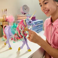 vienaragiai pigu lt - Žaislinė figūrėlė, su priedais, vienaragis Spin Master Unicorn Academy Wildstar, 28 cm, violetinė - 7 nuotrauka