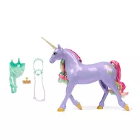 vienaragiai pigu lt - Žaislinė figūrėlė, su priedais, vienaragis Spin Master Unicorn Academy Wildstar, 28 cm, violetinė - 8 nuotrauka