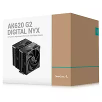 intel cooler - DeepCool AK620 G2 DIGITAL NYX Juodas (Black) - 2 nuotrauka