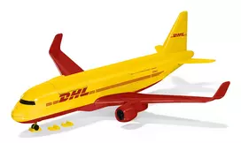 modelis - SIKU DHL Cargo lėktuvas su aksesuarais, 1702 - 4 nuotrauka