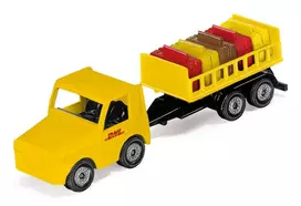 modelis - SIKU DHL Cargo lėktuvas su aksesuarais, 1702 - 6 nuotrauka