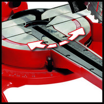 skersinys - EINHELL TC-SM 2534/1 DUAL, 2100 W, 250 x 30 mm - 6 nuotrauka
